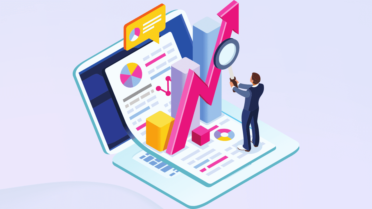 Imagen de un simbolo de reporte